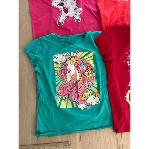 Girl's Size 14 T-Shirt Bundle - Lot of 6 Graphic Tees - Picture 3 of 8